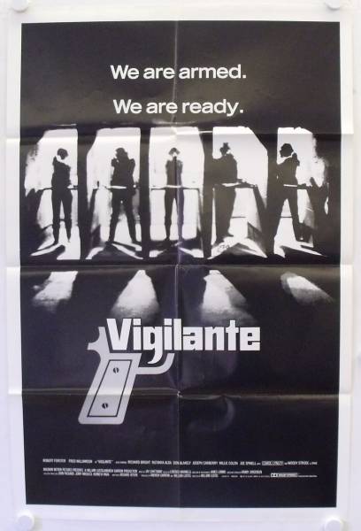 Vigilante original release US Onesheet movie poster