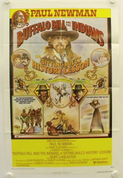 Buffalo Bill und die Indianer originales US Filmplakat