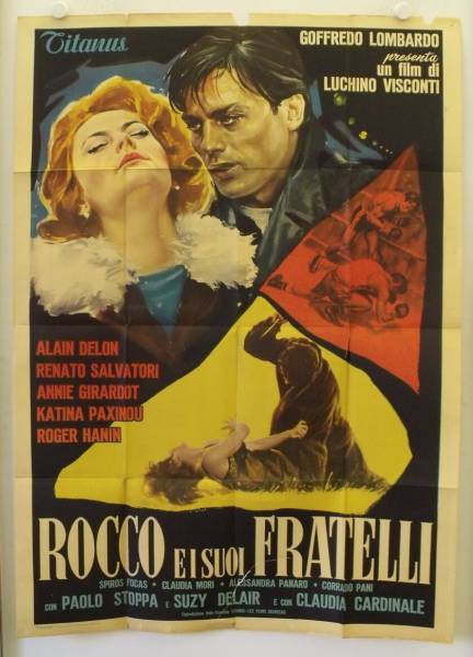 Rocco and his Brothers original release Italian movie poster