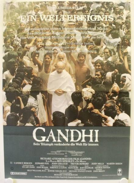 Gandhi originales deutsches Filmplakat