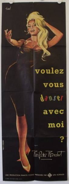 Voulez-vous danser avec moi? - Come dance with me! original release French Pantalon movie poster