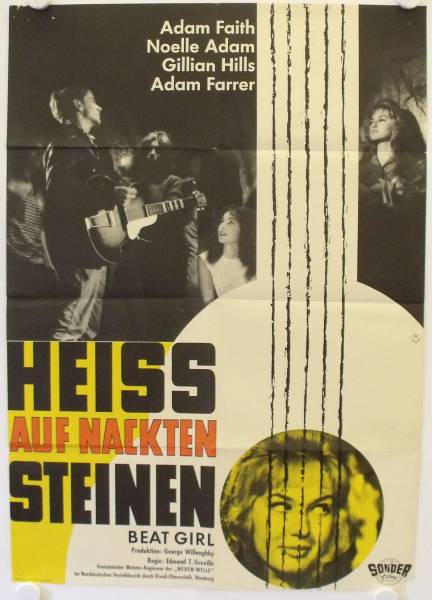 Beat Girl original release German movie poster