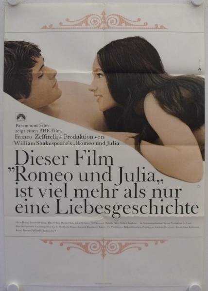 Romeo und Julia originales Filmplakat