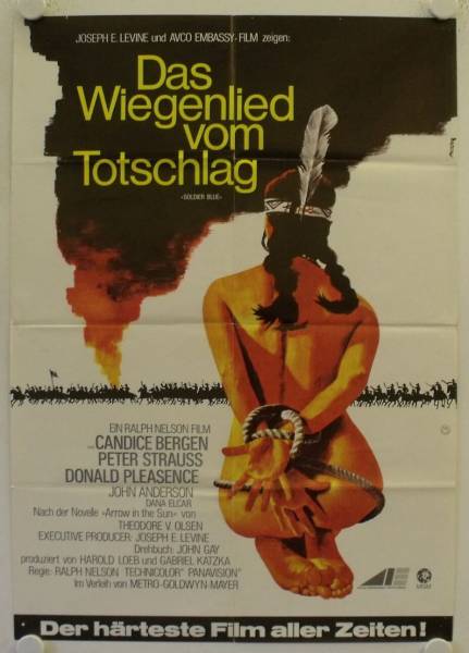 Soldier Blue original release german movie poster