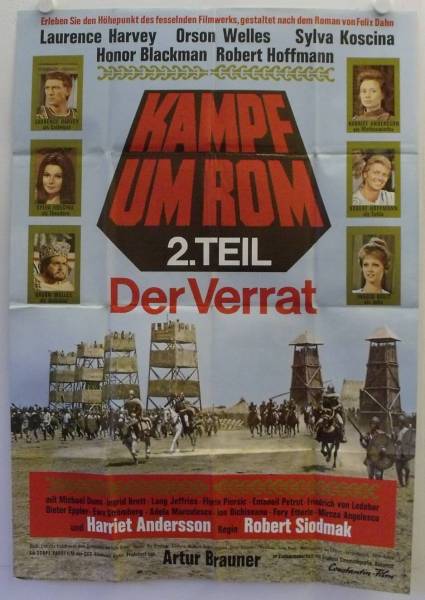 The Last Roman Part 2 original release german doublepanel movie poster