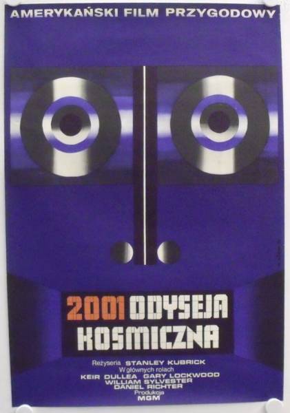 2001 - A Space Odyssey original release polish movie poster