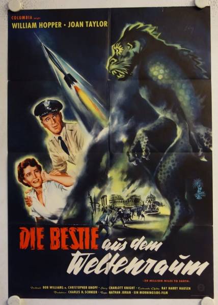 Die Bestie aus dem Weltenraum originales deutsches Filmplakat