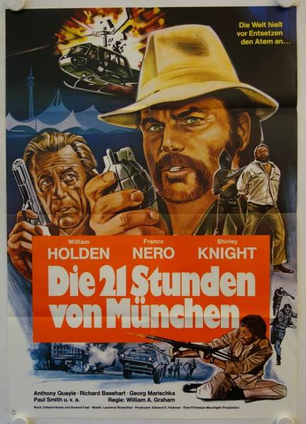 Die 21 Stunden von München originales deutsches Filmplakat