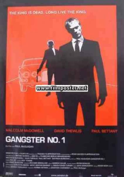 Gangster Number One original release german movie poster