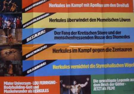 Herkules originales deutsches Filmplakat