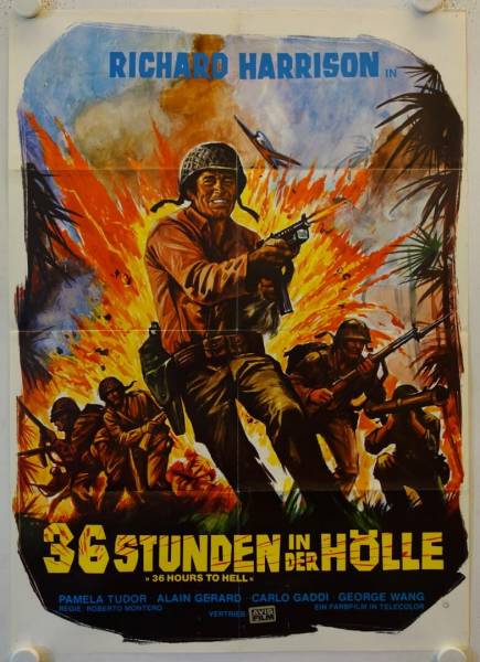 36 ore all'inferno - 36 Hours to Hell original release german movie poster