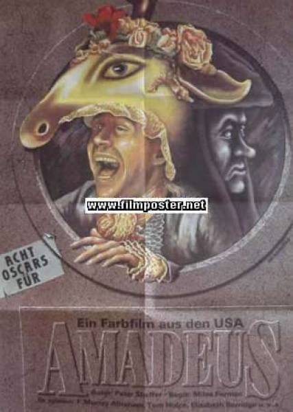 Amadeus originales DDR Filmplakat