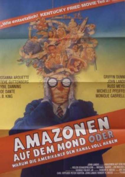 Amazonen auf dem Mond originales Filmplakat