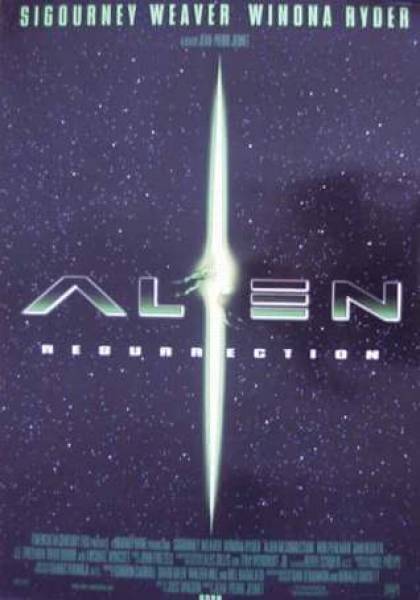 Alien: Resurrection original release US Advance movie poster