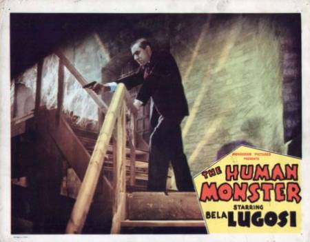 The Human Monster original US lobby card