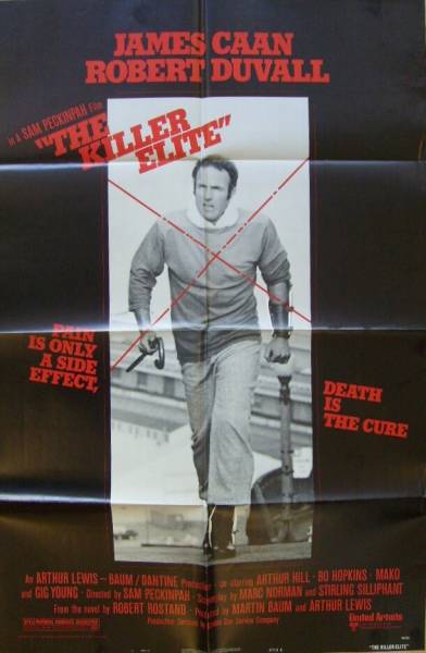 The Killer Elite original release US Onesheet movie poster