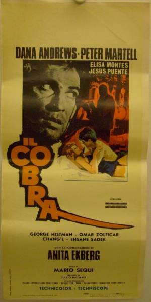 The Cobra original italian locandina movie poster