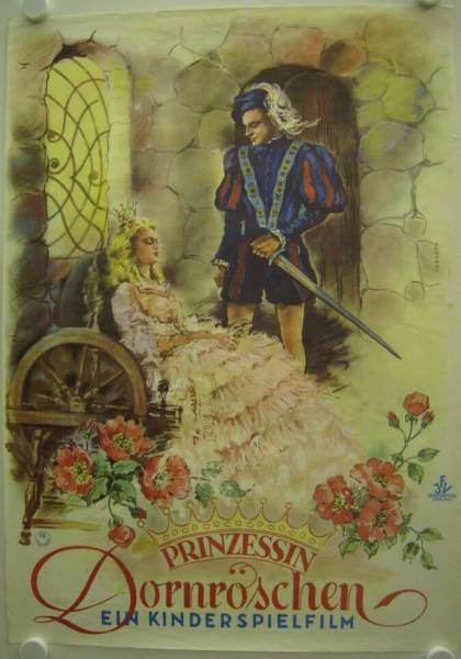 Prinzessin Dornröschen originales Filmplakat