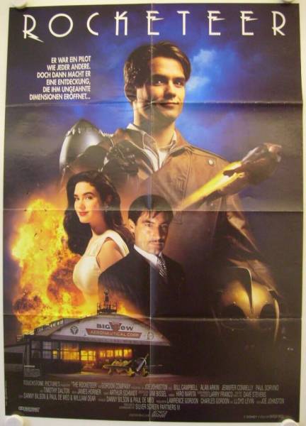 Rocketeer originales Filmplakat