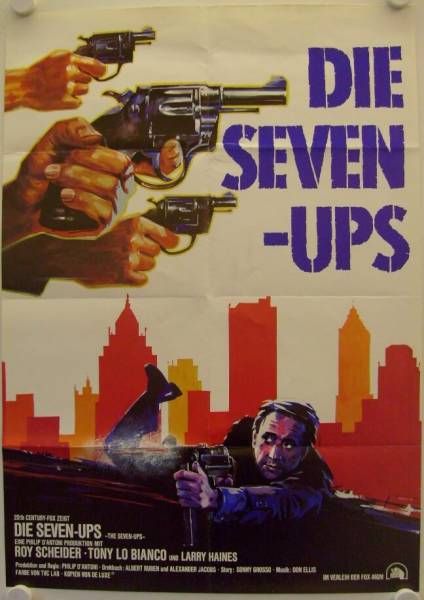 The Seven-Ups original release german movie poster