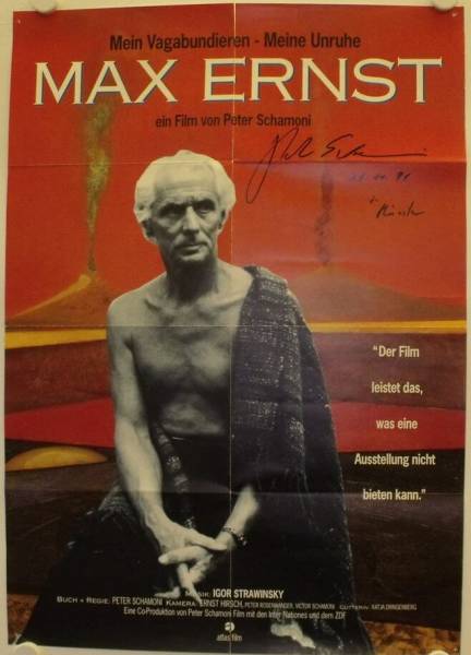 Max Ernst: Journey into the Subconscious originales Filmplakat