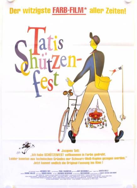 Jour de Fete re-release german movie poster