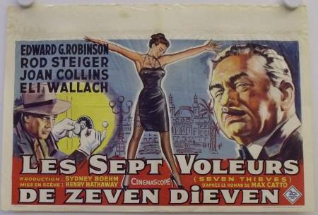 Sieben Diebe originales Filmplakat