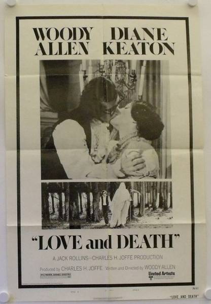 Love and Death original release US onesheet movie poster