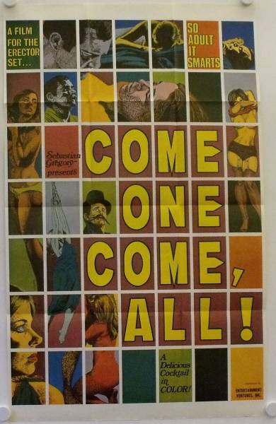 Come One Come All! original release US onesheet movie poster