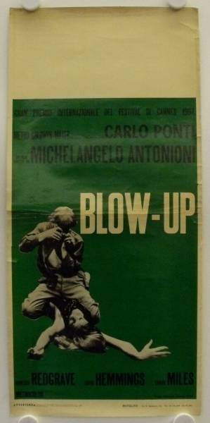 Blow-Up original release italian locandina movie poster