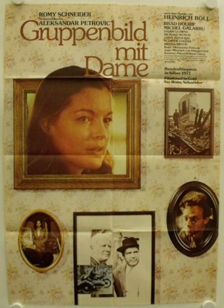 Group Portrait with a Lady original release german movie poster