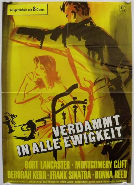 Verdammt in alle Ewigkeit originales deutsches Filmplakat