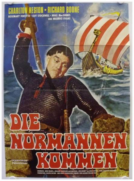 Die Normannen kommen originales deutsches Filmplakat