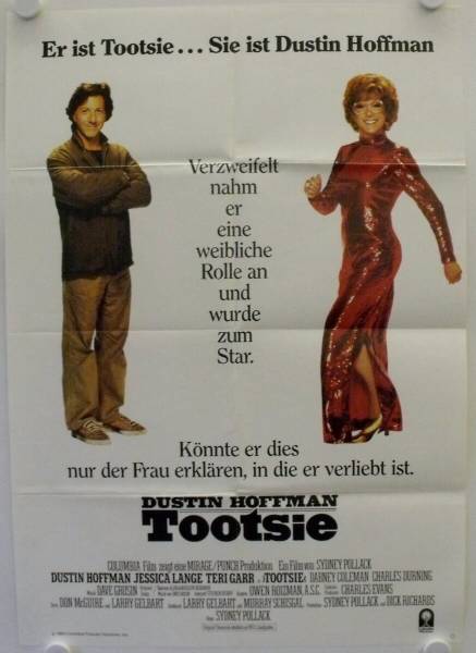 Tootsie original release german movie poster