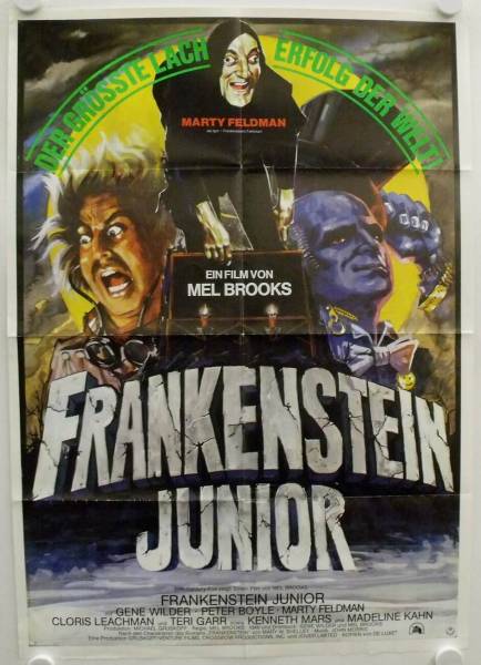 Young Frankenstein original release german movie poster