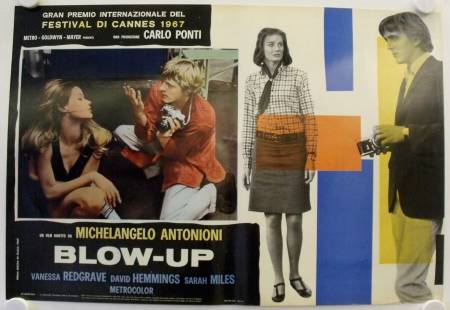 Blow-Up original release italian movie poster