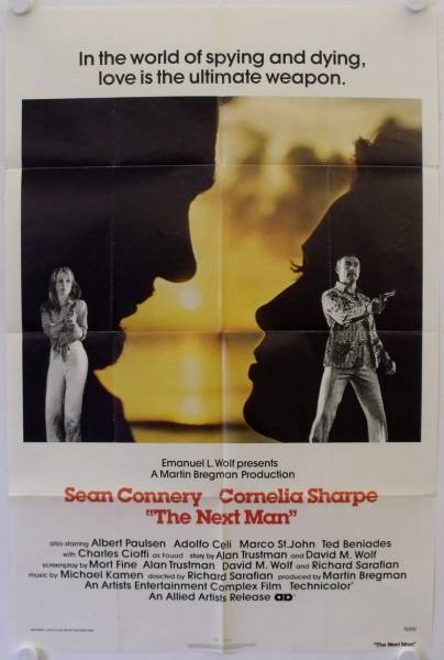 The Next Man original release US onesheet movie poster