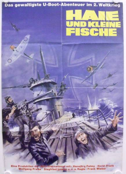 Haie und kleine Fische originales deutsches Filmplakat