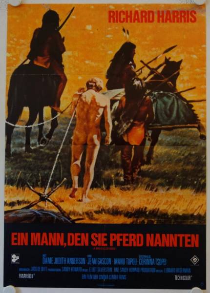 The Return of a Man Called Horse original release german movie poster