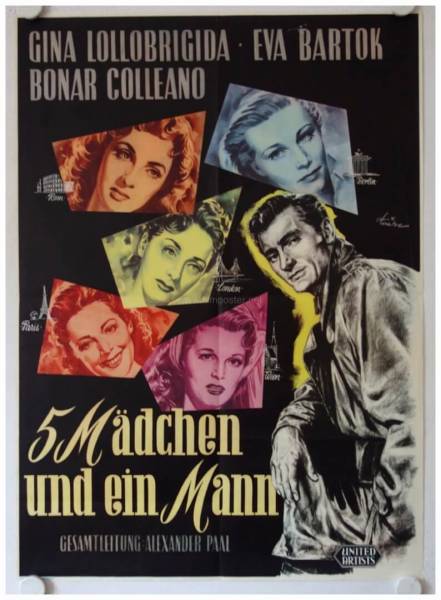 A Tale of Five Women original release german movie poster