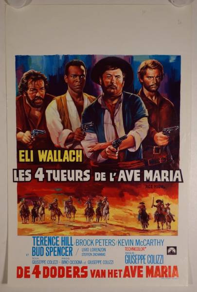 Ace High original release belgian movie poster