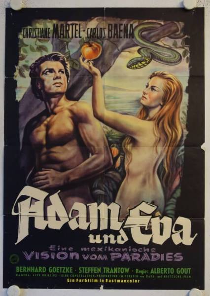 Adán y Eva - Adam and Eve original release german movie poster