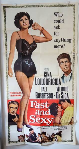 Anna di Brooklyn - Fast & Sexy original release US Three-Sheet movie poster