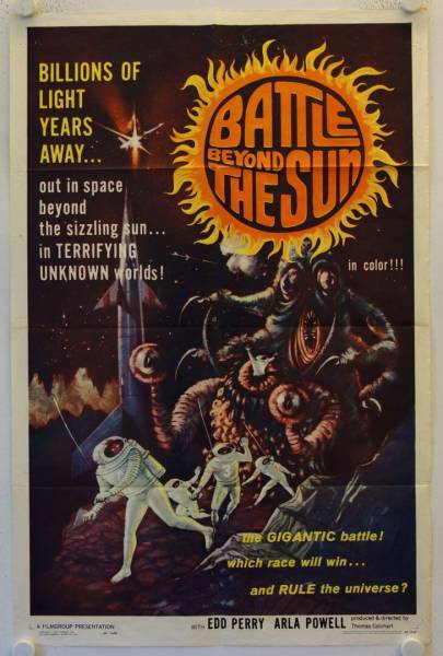 Battle beyond the Sun original release US Onesheet movie poster