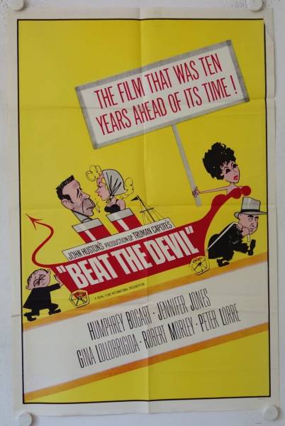 Beat the Devil re-release US Onesheet movie poster