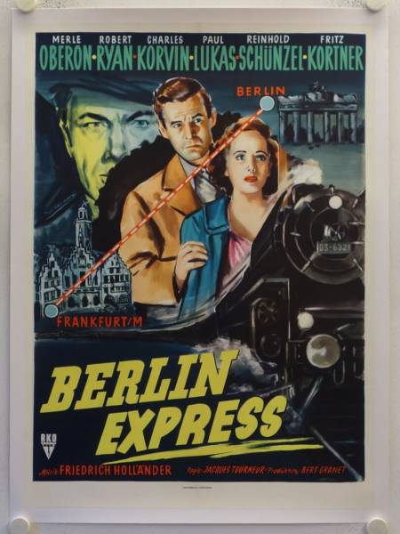 Berlin Express originales deutsches Filmplakat