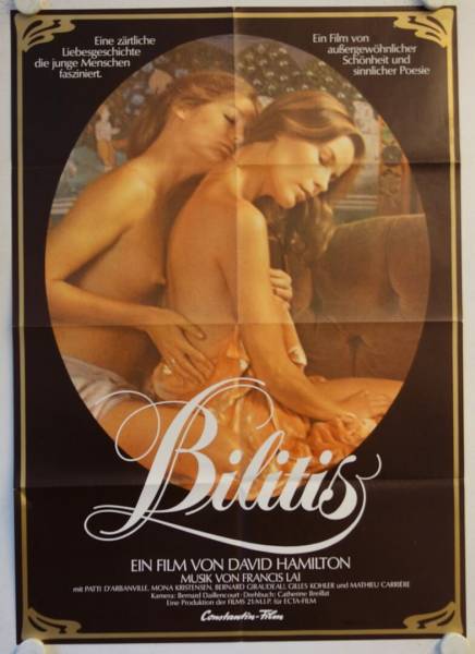 Bilitis original release german movie poster