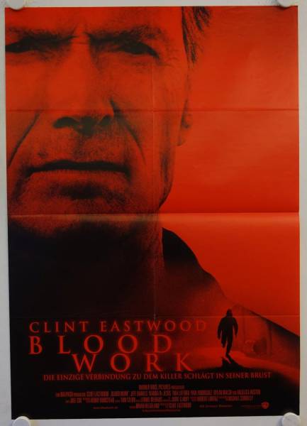 Blood Work originales Filmplakat aus Belgien