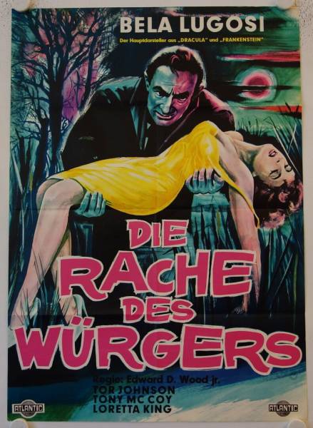 Bride of the Monster original release german movie poster