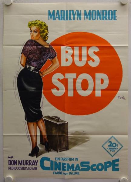 Bus Stop original release german movie poster